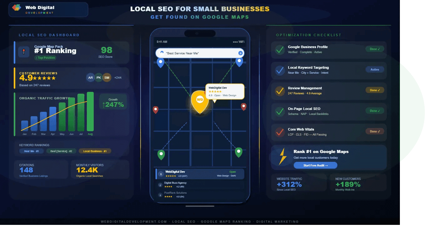 Local SEO for Small Businesses: Get Found on Google Maps