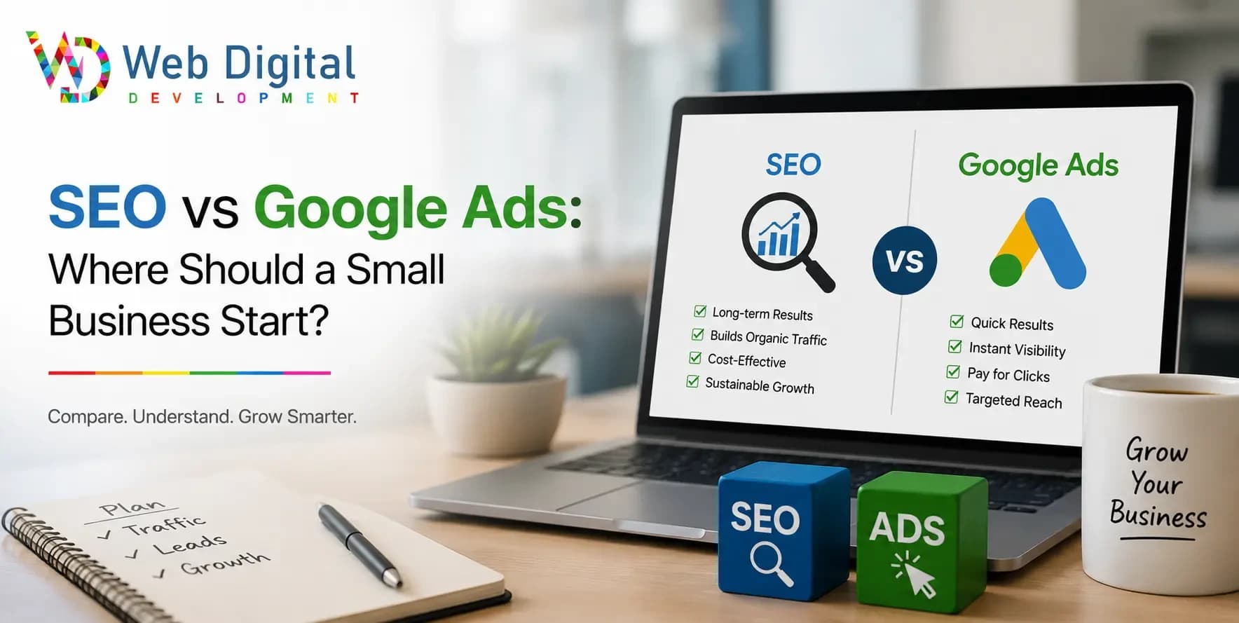 SEO vs Google Ads: Where Should a Small Business Start?