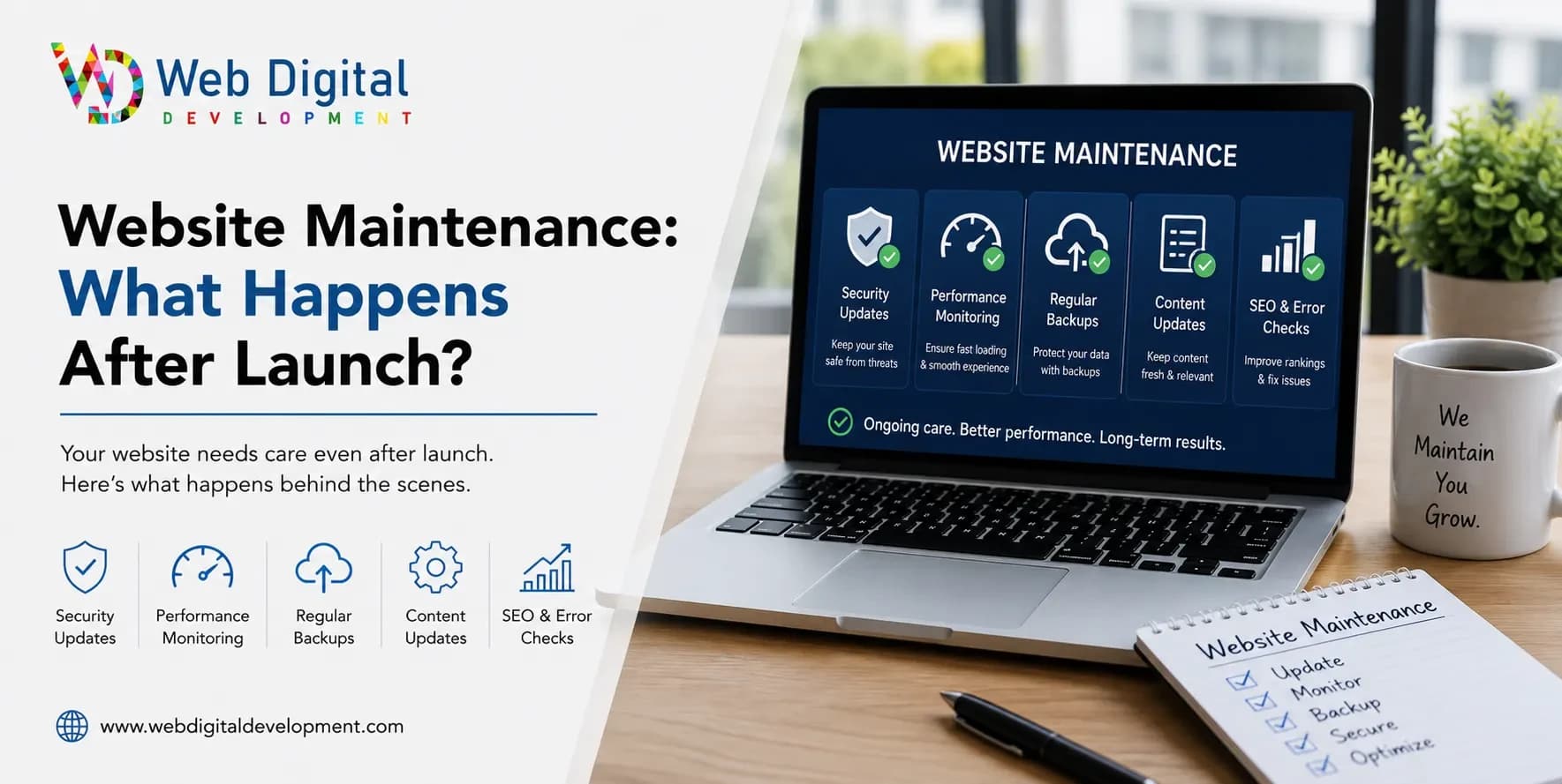 Website Maintenance: What Happens After Launch?